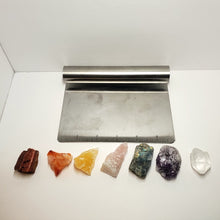 Load image into Gallery viewer, Complete Raw Chakra Crystal Stone Set with Palo Santo Smudging Stick #2
