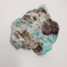 Load image into Gallery viewer, Amazonite with Smoky Quartz, Lepidolite Mica Stone Crystal