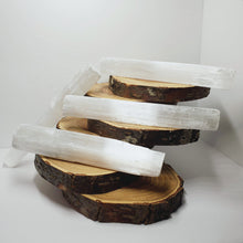 Load image into Gallery viewer, Satin Spar Crystal - Gypsum - Cleansing Wand