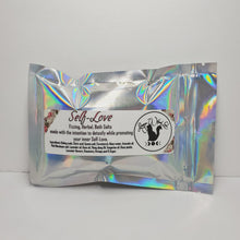 Load image into Gallery viewer, Self-Love, Moon Water, Essential Oil & Herbal, Good Intention, Fizzing, Bath Salts