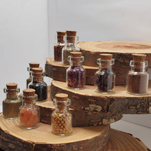 Load image into Gallery viewer, Witches Herbs - Apothecary - Glass Bottles Set- 10 pc - Miniature