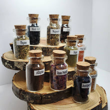Load image into Gallery viewer, Witches Herbs - Apothecary - Glass Bottles Set- 10 pc