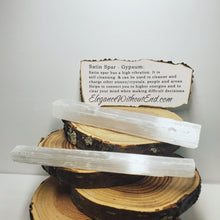 Load image into Gallery viewer, Satin Spar Crystal - Gypsum - Cleansing Wand
