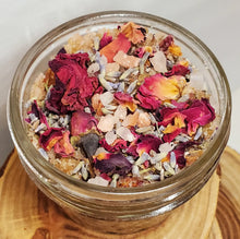 Load image into Gallery viewer, All Natural, Self-Love, Sea Salt & Sugar, Lavender, Rosemary, Rose petal, Body Scrub