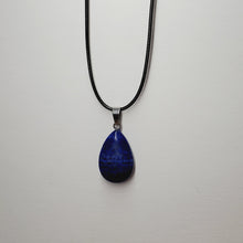 Load image into Gallery viewer, Lapis Lazuli, Stone, Tear Drop Pendants and Necklaces
