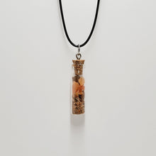 Load image into Gallery viewer, Carnelian - Glass Bottle - Pendant/Necklace
