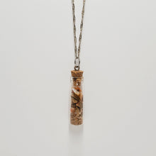 Load image into Gallery viewer, Carnelian - Glass Bottle - Pendant/Necklace
