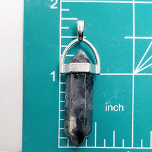 Load image into Gallery viewer, Larvikite - Double Point - Pendant/Necklace
