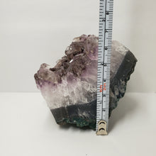 Load image into Gallery viewer, Rutilated Amethyst Crystal Cluster Geode Chunk
