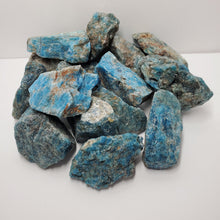 Load image into Gallery viewer, Blue Apatite Raw Stones
