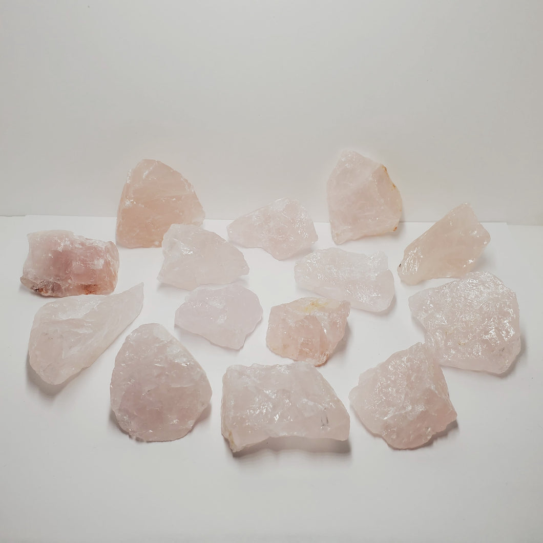 Rose Quartz Raw Stones