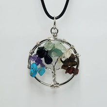 Load image into Gallery viewer, Tree Of Life - Chakra - Stone - Pendant/Necklace
