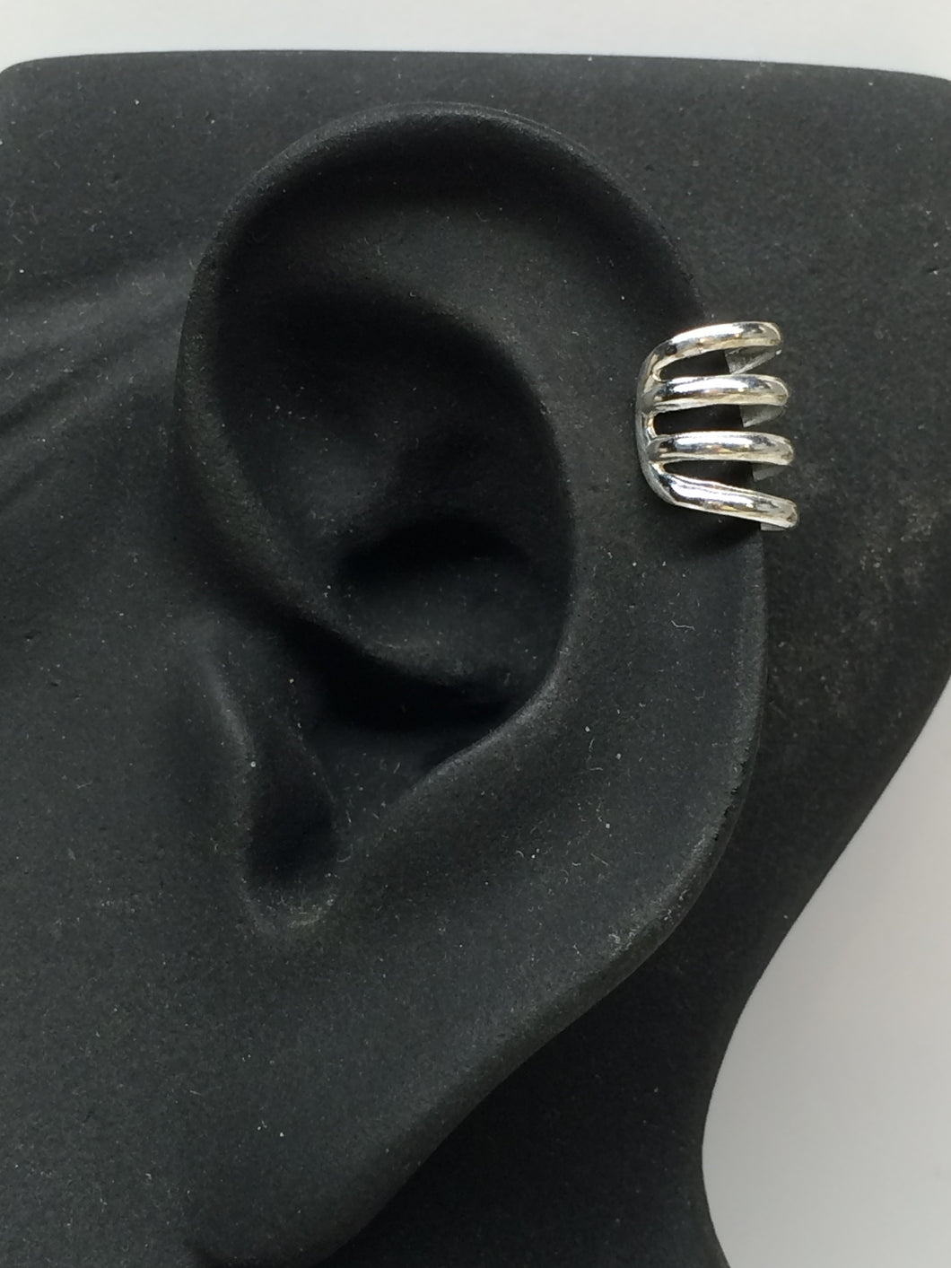 Sterling Silver 4 Loop Cartilage Ear Cuff