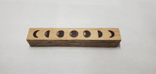 Load image into Gallery viewer, Reclaimed Oak Moon Phases Wooden Block Décor
